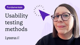 7 essential usability testing methods for better UX  Lyssna [upl. by Airalav]