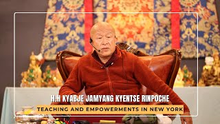 HH Kyabje Jamyang Kyentse Rinpoche Heart Teachings to the Modern Young Generations in New York City [upl. by Nahraf]