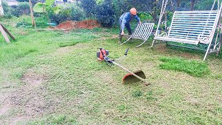 Exploring the Abandoned Amusement Park Mowing the Lawn and Unexpectedly Causing a quotPipe Burstquot [upl. by Raknahs317]