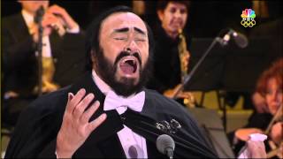 Luciano Pavarotti  Opening Ceremony Olympics in Italy 2006 [upl. by Enasus492]