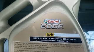 Castrol Edge 5w30 orginal [upl. by Gherardi]