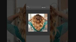 How to change hair colour in Adobe Photoshop  Photoshop Tutorial [upl. by Dirgni606]