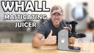 Testing The Whall Masticating Juicer  Is It Any Good [upl. by Thor]