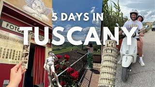 5 Days in Tuscany  Florence Siena Pisa San Gimignano Chianti Winery amp Lucca 🍷 [upl. by Jemine249]