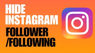 How To Hide Instagram Following  Followers List On my Computer [upl. by Merrie791]