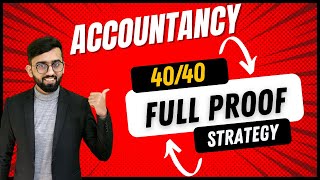 4 Days Strategy to score 4040 in Accountancy Term1  All the notes MCQsSample Paper Accounts [upl. by Awhsoj]