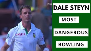 Dale Steyn Most Dangerous Bowling  Magical Outswing with New Ball  Killing bouncers [upl. by Armilda]