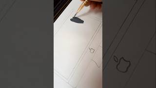 I Mac Drawing ✨ art drawing howto easy sketch painting artist iphone imac shorts [upl. by Kinzer934]