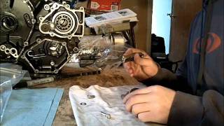 1985 Kawasaki VN750 Engine Rebuild  pt11 [upl. by Saffier]