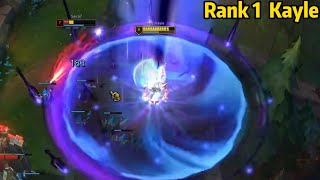 Rank 1 Kayle This Kayle Onetrick is TAKING OVER KR Master [upl. by Naujaj809]