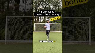 Never miss a penalty with these 3 tips from a pro football soccer penalty [upl. by Paul]