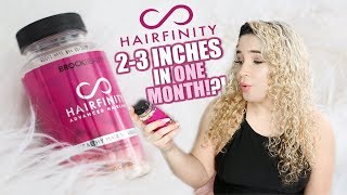 I took Hairfinity Vitamins for 30 Days and this is what happened [upl. by Kachine]