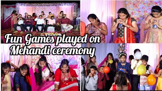 Fun amp Easy Party Games for Adults and children  Best Mehandi function Games  Couple Games [upl. by Araz]