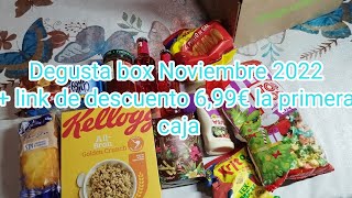 Degusta box Noviembre 2022  link de descuento 699 [upl. by Ahseal352]