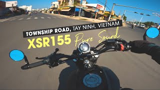 Yamaha XSR Pure Sound  Noon Ride  POV RAW SOUND [upl. by Carmelle]