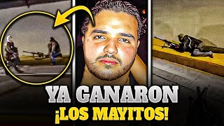 🚨¡¡FILTRAN VIDEO EL MAYITO FLACO le GANÓ la PLAZA a LOS CHAPOS en EL DORADO SINALOA [upl. by Yruam924]