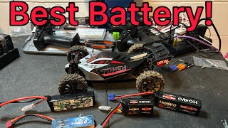 Arrma Typhon BLX Grom Battery Options [upl. by Janaye]