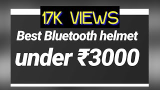 Vega EVO BT  Helmet with inbuilt Bluetooth  First review in India  Rider Avi [upl. by Asillam]