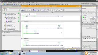 Traduction dun Grafcet linéaire en langage Ladder sur TIA Portal [upl. by Ahsot]