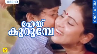 ഹേയ് കുറുമ്പേ  hey kurumbe  Geetham Malayalam Movie Song  Mammootty  Geetha [upl. by Daly691]