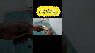 How to Replace Rotary Cutter Blade How to Change the Position of Rotary Blade from Left to Right [upl. by Ellenwad809]