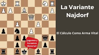 La Variante Najdorf de la Defensa Siciliana  Variante del Peón Envenenado Rehusado Parte 3 [upl. by Anovahs523]