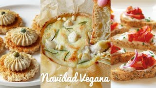 APERITIVOS PARA NAVIDAD  VEGANOS amp FÁCILES [upl. by Tabina]