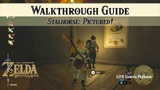 Breath of the Wild  Staledhorse Pictured  Walkthrough Guide [upl. by Notsle]