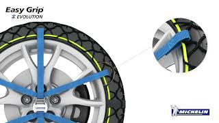 Chaînes neige Easy Grip Evolution MICHELIN disponibles sur feuvertfr [upl. by Aemat]