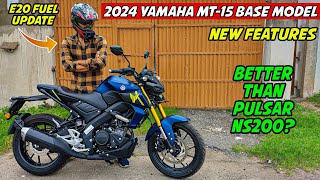 2024 Yamaha Mt15 Base Model Ride Review  Better Than Pulsar NS200 [upl. by Atiluj]