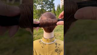 Beautiful Hair Style longhair hairdesign hairfashionlook [upl. by Mailiw]