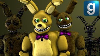 Gmod FNAF  New Stylized Springs Models [upl. by Eerolam]