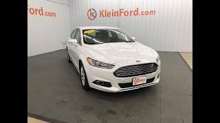 2015 Ford Fusion SE WI Winneconne Oshkosh Appleton Fond du Loc Neenah [upl. by Laira433]