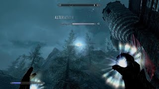 Skyrim Super Easy and Fast Level Alteration [upl. by Meean]