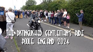 The Distinguished Gentleman’s Ride Poole 2024 dgr2024 [upl. by Atikan]