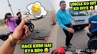 SUPER BIKE KO CHALLENGE😡Race Lagata Lagata🙄YEH KYA H…z900rider z900rider z900puresound motovlog [upl. by Htiffirg]