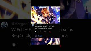 UOlga Marie vs CASTORIA  animedebates fategrandorder artoriacaster typemoon fgo [upl. by Markos866]