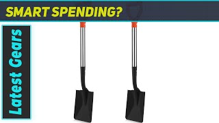 2 Pack 315 Inch Flat Garden Shovels Best Heavy Duty Garden Tool for All Ages [upl. by Lizbeth714]