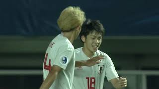 Thailand 13 Japan AFC U19 Indonesia 2018  Group Stage [upl. by Iilek]