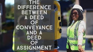 DIFFERENCE BETWEEN A DEED OF ASSIGNMENT AND DEED OF CONVEYANCE [upl. by Sharona]