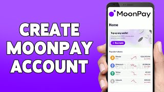 MoonPay Account Registration Sign Up Guide 2023  Create MoonPay Account  MoonPay App [upl. by Milton]