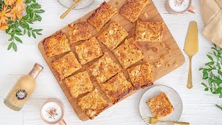 Mandelkuchen mit Eierlikör vom Blech  Becherkuchen [upl. by Lyndes116]