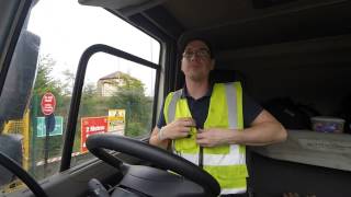 Trucker Jay in the UK Snug parking [upl. by Frieder]