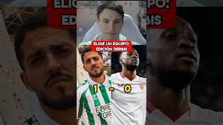 ⚔️ ¿Sevilla o Betis Duelo de DERBIS 🇪🇸 futbol laliga shorts [upl. by Odlo]