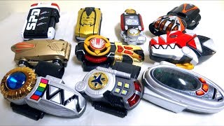 【ヲタファのスーパー戦隊魂 歴代変身アイテム大特集！24】ギンガマンからゲキレンジャー！  wotafas SENTAI DX Morpher review 24 [upl. by Borer]