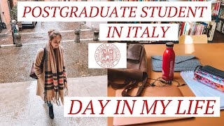 STUDY ABROAD IN ITALY  DAY IN MY LIFE  University of Bologna [upl. by Imogene]