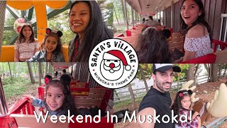 Visiting Santa’s Village  Christmas Theme Amusement Park in Muskoka  September 2024 [upl. by Conall]