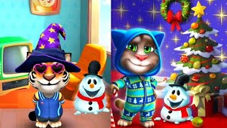 my talking tom gameplay  Christmas talkingtom mytalkingtom gameplay christmas merrychristmas [upl. by Lucila]