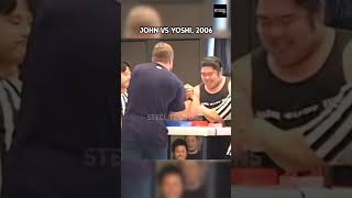 John Brzenk vs Yoshinobu Kanai 2006 shorts armwrestling [upl. by Nelyak552]