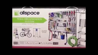 Installing the Allspace Wall Organization System [upl. by Aneet]